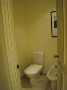 grand hyatt santiago club room bathroom toilet