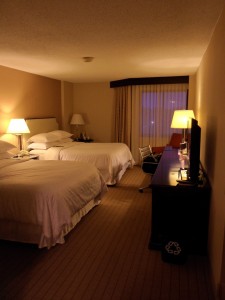 Rooms at the Sheraton Charlotte Airport