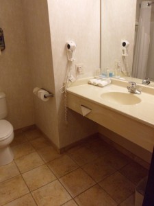 Holiday Inn Express Seward bathrooms