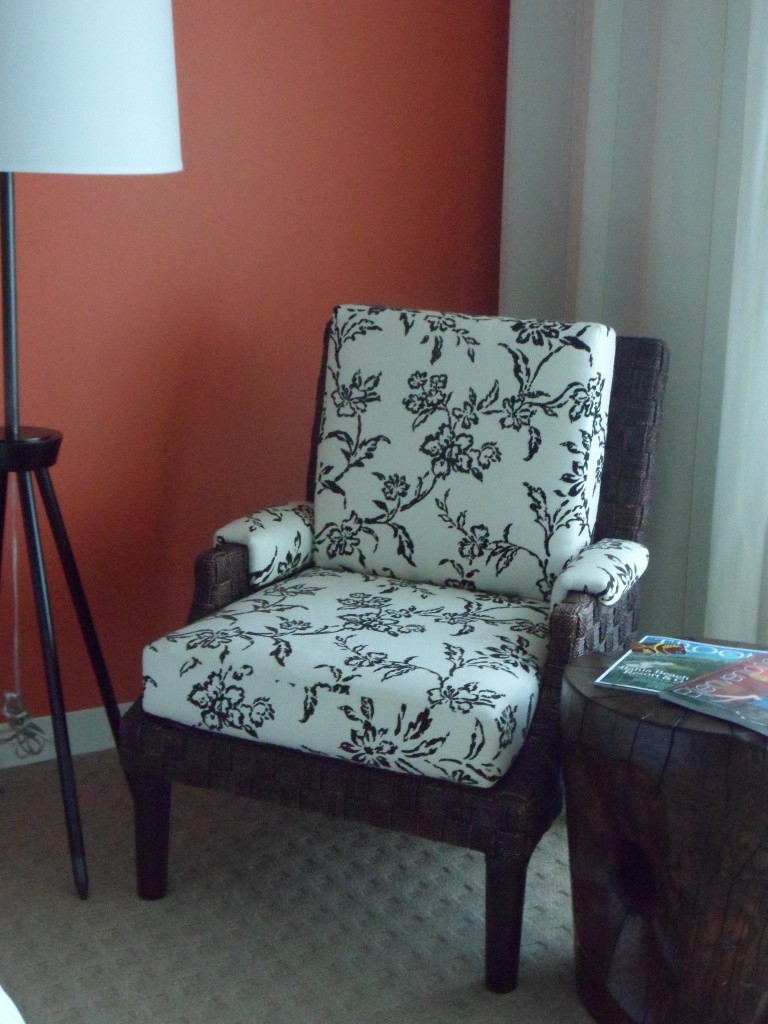 Reading Chair in Sheraton Puerto Rico Hotel & Casino