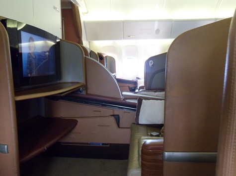 Singapore Airline Seats